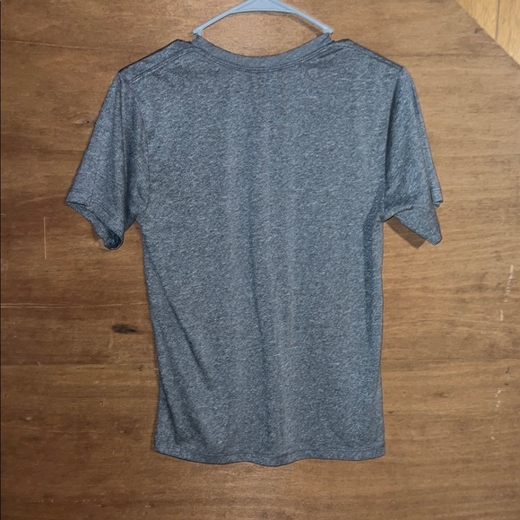 Gray Graphic T-Shirt with Flag Design - Picture 2 of 2